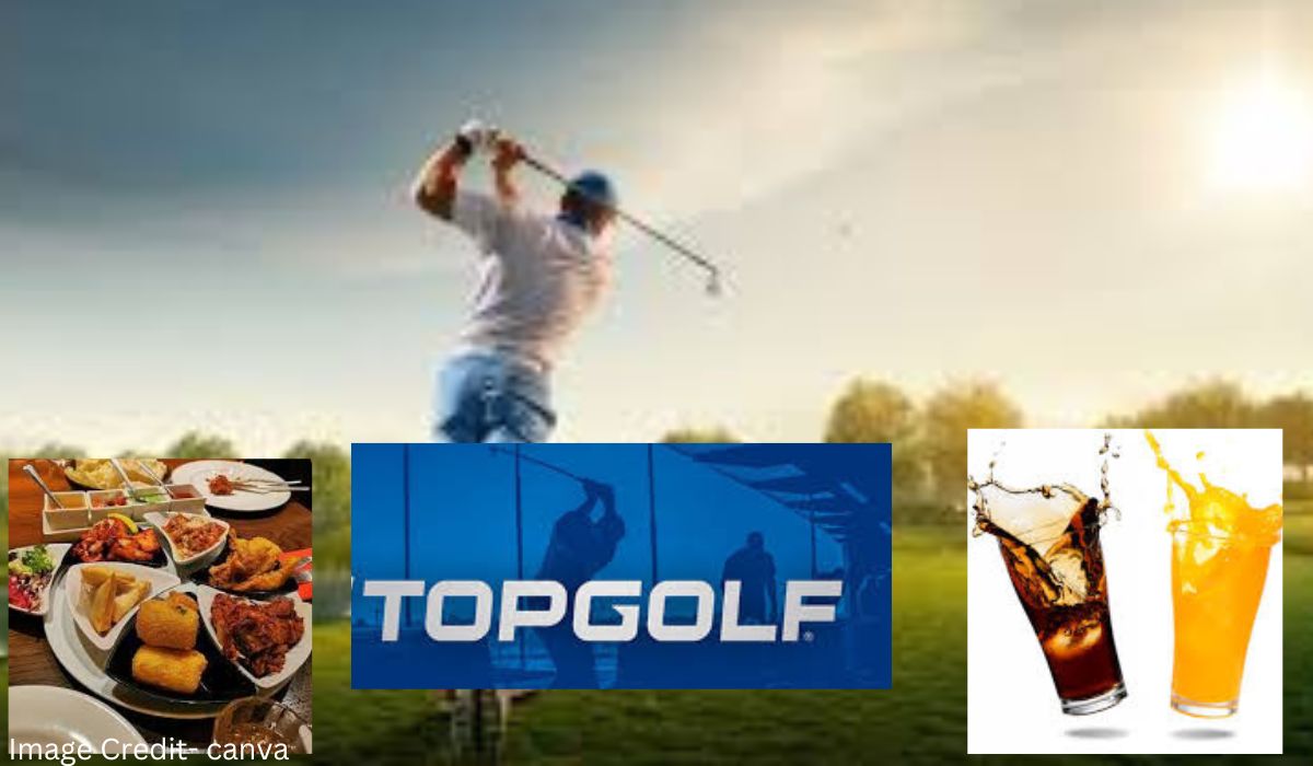 top golf menu with price